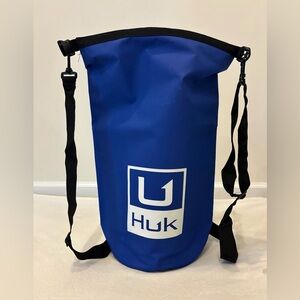 Rarely Used Huk Blue Roll-Top Dry Bag
